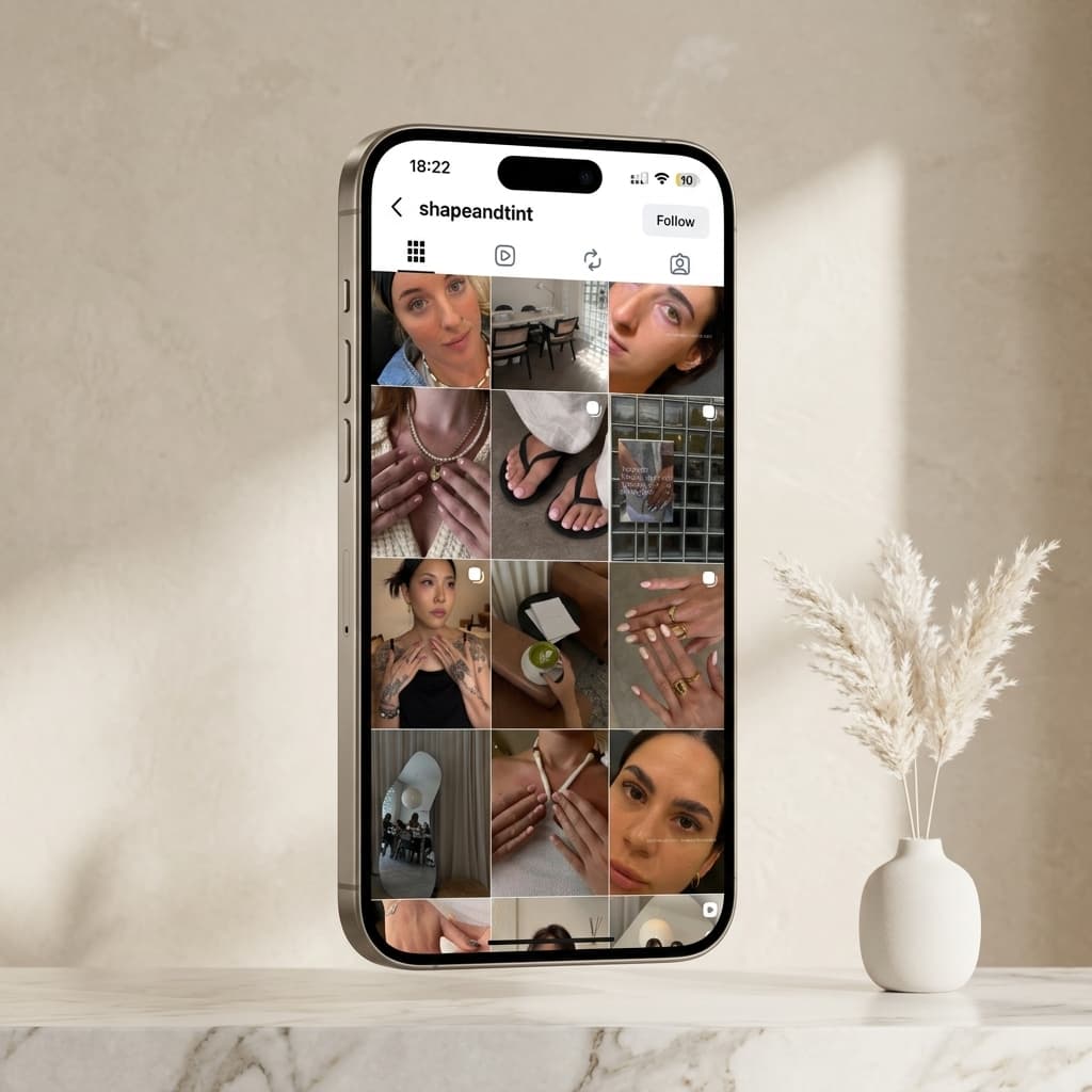 Shape and Tint social media work by Maia Studio